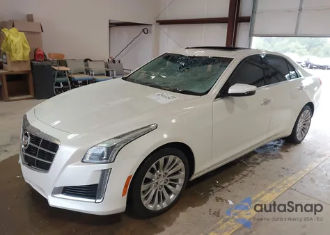 2014 Cadillac Cts Luxury z USA, uszkodzony, nr VIN 1G6AR5S35E0124130